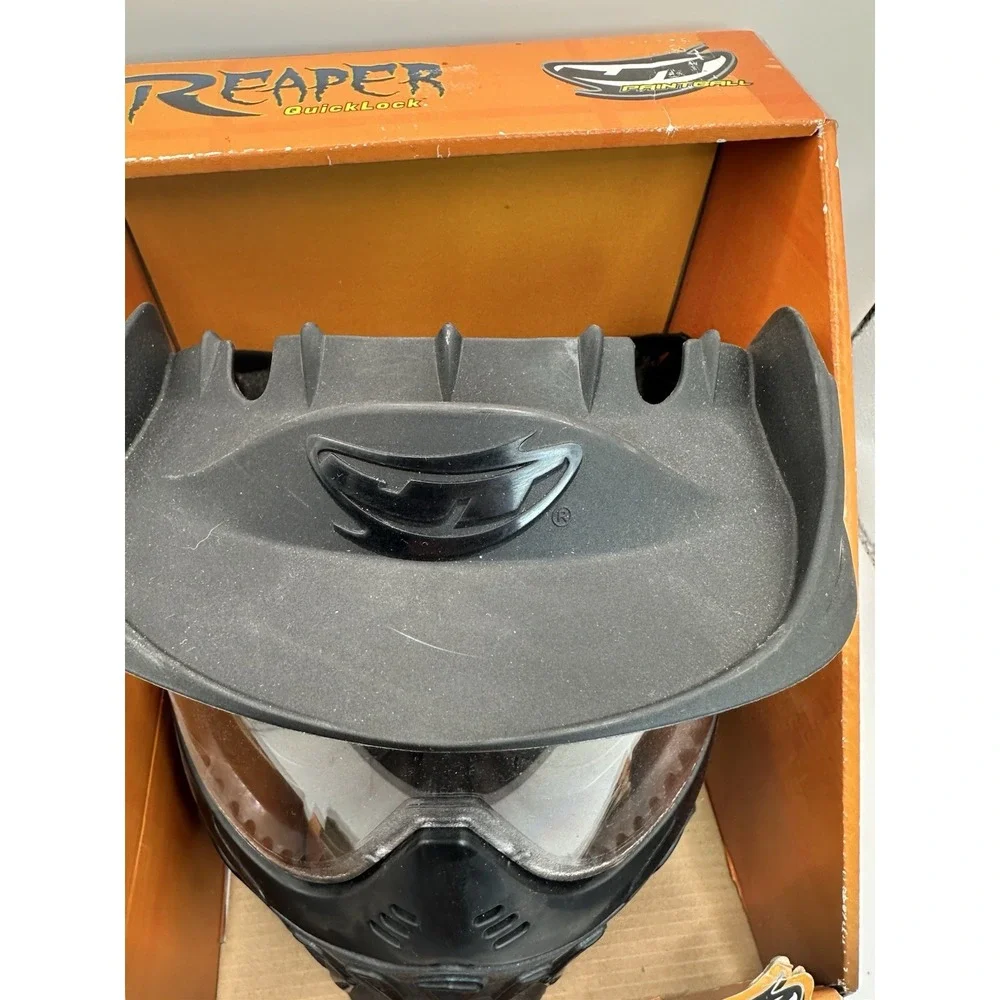 JT Quick Lock Paint Ball Mask Black, One Size